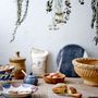 Bowls - Camellia Bowl, Blue, Porcelain  - CREATIVE COLLECTION