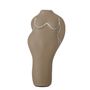 Vases - Lulu Deco Vase, Brown, Terracotta  - BLOOMINGVILLE MULTIBRAND HOUSE