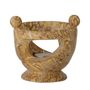 Candlesticks and candle holders - Melucca Votive, Nature, Stoneware - BLOOMINGVILLE MULTIBRAND HOUSE