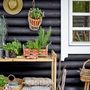 Flower pots - Dusan Bucket, Grey, Metal - BLOOMINGVILLE MULTIBRAND HOUSE