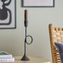 Bougeoirs et photophores  - Jada Bougeoir, Noir, Métal  - BLOOMINGVILLE MULTIBRAND HOUSE