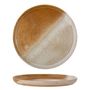 Kitchen utensils - Dahlia Serving Plate, Brown, Stoneware - CREATIVE COLLECTION