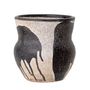 Pots de fleurs - Nala Pot de fleurs, Noir, Terre cuite - BLOOMINGVILLE MULTIBRAND HOUSE