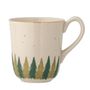 Mugs - Spruce Mug, Nature, Stoneware  - BLOOMINGVILLE