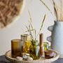 Bougeoirs et photophores - Sanga Plateau avec photophore, Nature, Verre Set of 8 - BLOOMINGVILLE MULTIBRAND HOUSE