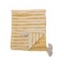 Throw blankets - Decia Bedspread, Yellow, Recycled Cotton - BLOOMINGVILLE MULTIBRAND HOUSE