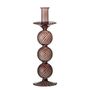 Bougeoirs et photophores - Daq Bougeoir, Violet, Verre - BLOOMINGVILLE MULTIBRAND HOUSE