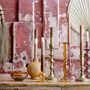 Bougeoirs et photophores - Daq Bougeoir, Violet, Verre - BLOOMINGVILLE MULTIBRAND HOUSE