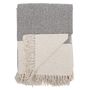 Plaids - Sefanit Plaid, Gris, Coton recyclé - BLOOMINGVILLE MULTIBRAND HOUSE