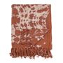 Throw blankets - Giuseppa Throw, Brown, Cotton - CREATIVE COLLECTION