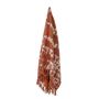 Throw blankets - Giuseppa Throw, Brown, Cotton - CREATIVE COLLECTION