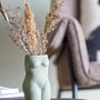 Vases - Emeli Vase déco, Verte, Terre cuite - BLOOMINGVILLE MULTIBRAND HOUSE