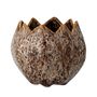 Flower pots - Elaya Flowerpot, Brown, Stoneware - CREATIVE COLLECTION