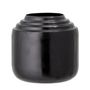Vases - Mari Vase, Black, Metal - BLOOMINGVILLE