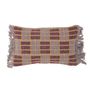 Cushions - Mody Cushion, Red, Recycled Cotton - BLOOMINGVILLE MULTIBRAND HOUSE