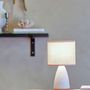 Lampes de table - Paprica Lampe de table, Blanc, Grès  - BLOOMINGVILLE