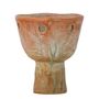 Candlesticks and candle holders - Loren Votive, Brown, Stoneware - CREATIVE COLLECTION