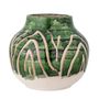 Vases - Eliya Vase, Verte, Grès - CREATIVE COLLECTION