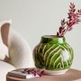 Vases - Eliya Vase, Verte, Grès - CREATIVE COLLECTION