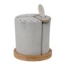 Kitchen utensils - Josefine Salt & Pepper Shaker Set, Grey, Stoneware Set - BLOOMINGVILLE MULTIBRAND HOUSE