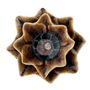 Bougeoirs et photophores - Dinah Photophore, Marron, Grès - CREATIVE COLLECTION