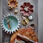 Bougeoirs et photophores - Dinah Photophore, Marron, Grès - CREATIVE COLLECTION