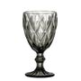Glass - Asana Wine Glass, Grey, Glass  - CREATIVE COLLECTION
