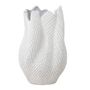 Vases - Besa Vase, White, Stoneware - CREATIVE COLLECTION
