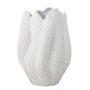 Vases - Besa Vase, White, Stoneware - CREATIVE COLLECTION