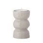 Bougeoirs et photophores - Imilia Photophore, Blanc, Grès - BLOOMINGVILLE MULTIBRAND HOUSE