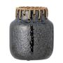 Vases - Janel Vase, Black, Ceramic - BLOOMINGVILLE MULTIBRAND HOUSE