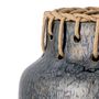 Vases - Janel Vase, Black, Ceramic - BLOOMINGVILLE MULTIBRAND HOUSE