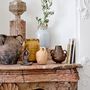 Vases - Rijad Deco Vase, Yellow, Terracotta - BLOOMINGVILLE MULTIBRAND HOUSE