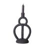 Candlesticks and candle holders - Ramina Candle Holder, Black, Polyresin - BLOOMINGVILLE MULTIBRAND HOUSE