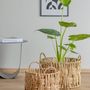Shopping baskets - Pepita Basket, Nature, Water Hyacinth Set of 2 - BLOOMINGVILLE