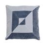 Cushions - Aban Cushion, Blue, Cotton  - BLOOMINGVILLE