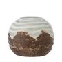 Candlesticks and candle holders - Paula Candle Holder, Brown, Stoneware - BLOOMINGVILLE MULTIBRAND HOUSE