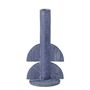 Candlesticks and candle holders - Bess Candle Holder, Blue, Polyresin - BLOOMINGVILLE MULTIBRAND HOUSE