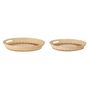 Kitchen utensils - Lany Serving Tray, Nature, Bamboo Set of 2 - BLOOMINGVILLE MULTIBRAND HOUSE
