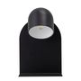 Wall lamps - Qasim Wall Lamp, Black, Metal  - BLOOMINGVILLE