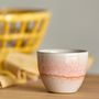 Mugs - Paula Cup, Orange, Stoneware  - BLOOMINGVILLE