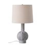 Table lamps - Kean Table lamp, Grey, Terracotta  - BLOOMINGVILLE