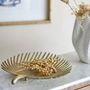 Trays - Lillie Tray, Brass, Aluminum  - CREATIVE COLLECTION