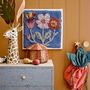 Other wall decoration - Sallie Wall Decor, Blue, Cotton  - BLOOMINGVILLE MINI