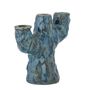 Bougeoirs et photophores - Tahoka Bougeoir, Blue, Grès - CREATIVE COLLECTION