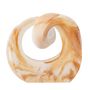 Decorative objects - Swirl Deco, Brown, Polyresin  - BLOOMINGVILLE MULTIBRAND HOUSE