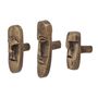 Mounting accessories - Jespar Hook, Brass, Brass Set of 3 - BLOOMINGVILLE