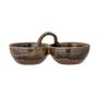 Bowls - Edris Bowl, Brown, Stoneware - CREATIVE COLLECTION