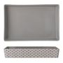 Couverts & ustensiles de cuisine - Elsa Plat au four, Gris, Grès - BLOOMINGVILLE MULTIBRAND HOUSE
