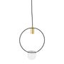 Hanging lights - Caralina Pendant Lamp, Gold, Metal  - BLOOMINGVILLE